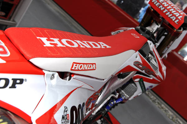 Seat Cover Replica Honda World Motocross
