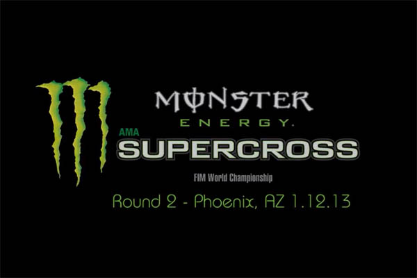 Monster Energy Supercross Animated Track Map – Phoenix
