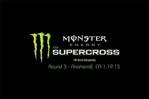 Animated Track Map – Supercross Anaheim 2