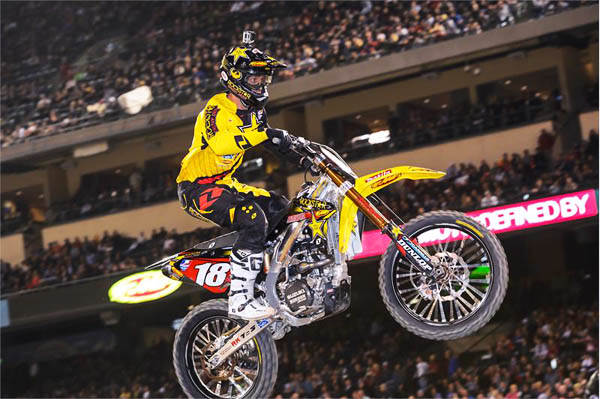 Davi Millaps keeps SX lead at Anaheim 2