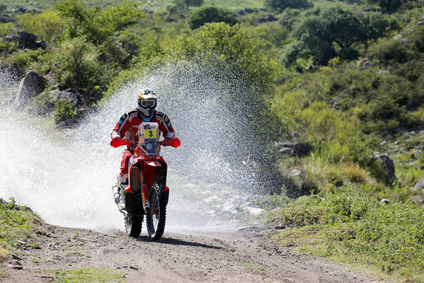 Team HRC moving forward – 2013 Dakar SS10