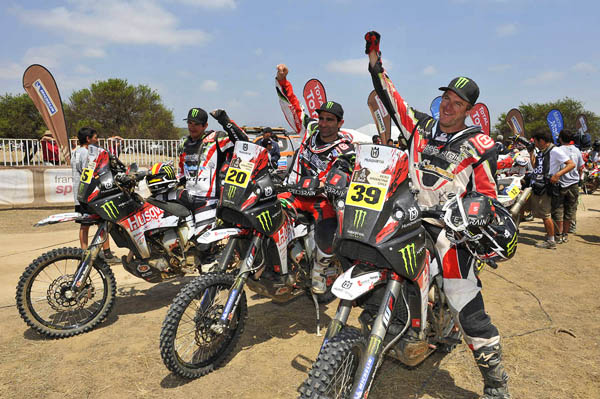 A positive Dakar for Husqvarna