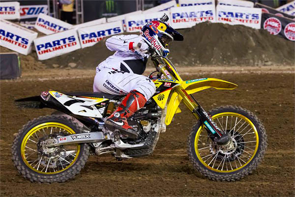 James Stewart fights back from Anaheim crash