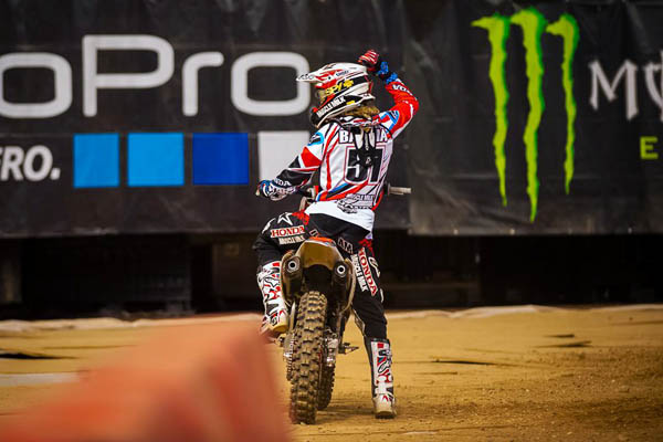 Justin Barcia rides to his first 450 SX career win – Honda report
