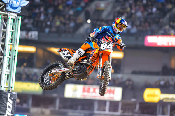Ken Roczen takes 2nd at Phoenix Supercross