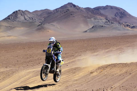 Olivier Pain Holds on to Sixth on Day 13 of Dakar
