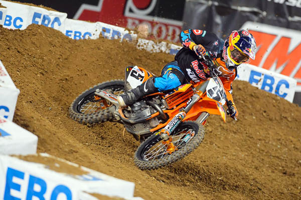 Ryan Dungey Finishes Second at Indianapolis Supercross