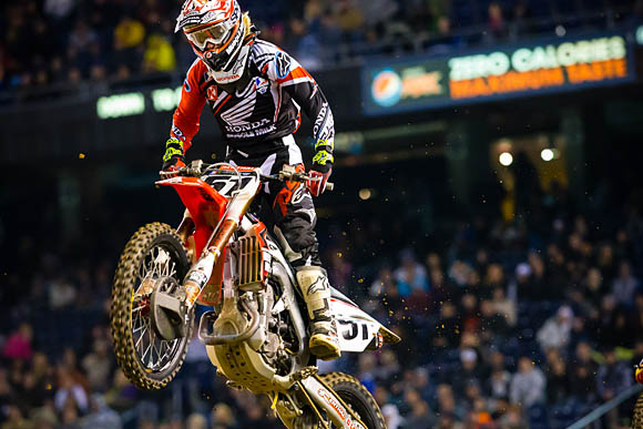 Honda Report from San Diego Supercross Race