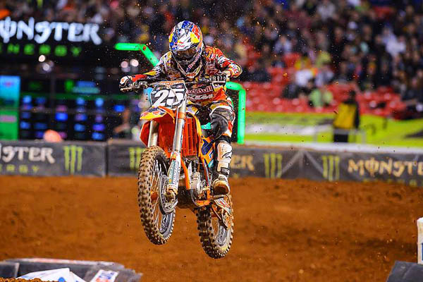 Marvin Musquin Finishes 3rd at Georgia Dome