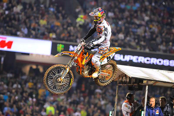 Ryan Dungey Finishes 6th at Atlanta Supercross