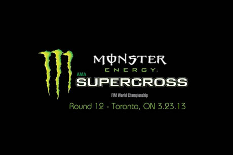 3D Animated track map – Toronto Supercross 2013