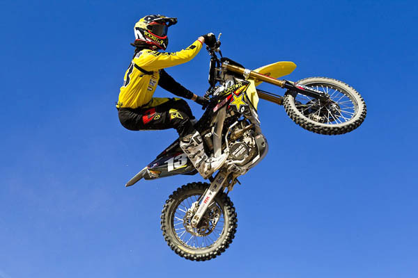 Team Rockstar Energy Suzuki Motocross Training Session