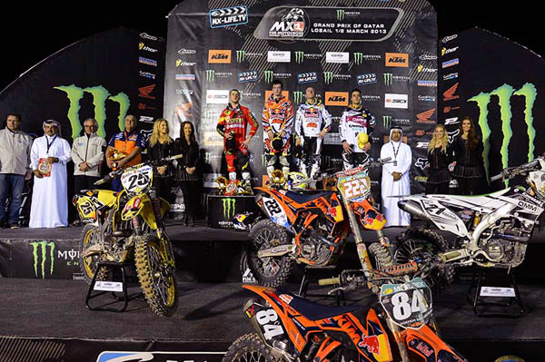 Cairoli, Desalle and Herlings take Qatar MXGP honours
