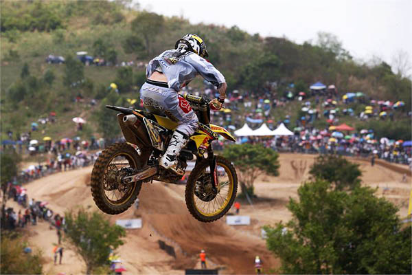 Clement Desalle podiums at Si Racha MX1