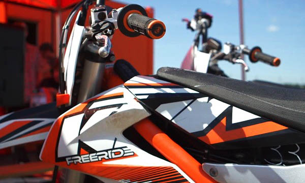 Ronnie Renner Charges On New KTM Electric Motorcycle