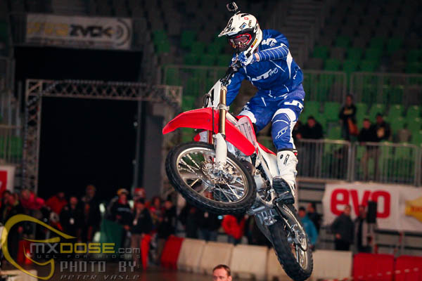 Slovenian motocross rider Toni Mulec and his new look