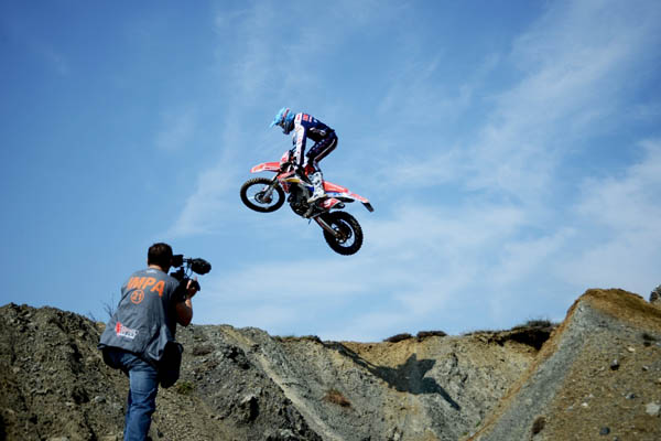 HM Honda Zanardo Team enjoys video shoot