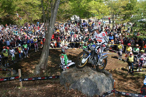 Japanese Champion competes in home Trial GP