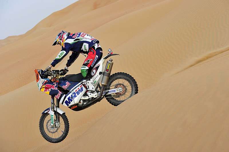 Marc Coma second after Desafio Ruta Rally Stage 2