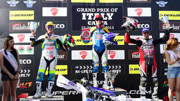 Hermunen Mauno rules in Italy – Supermoto