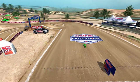 Lake Elsinore Motocross Animated Track Map