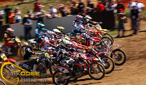 The MX3 and WMX entry list for the eighth round in Pacov