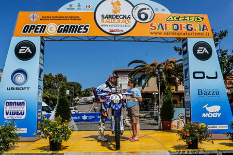 Yamaha Impresses with Strong Performance in 2013 Sardegna Rally