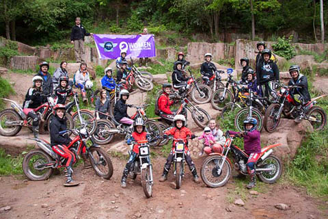 FIM Women’s Trial Training Camp: Girls prepare for new season