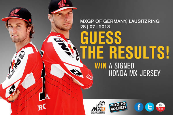 GUESS AND WIN signed MX Jerseys