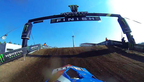 Onboard lap at MXGP of Germany with Aleksandr Tonkov