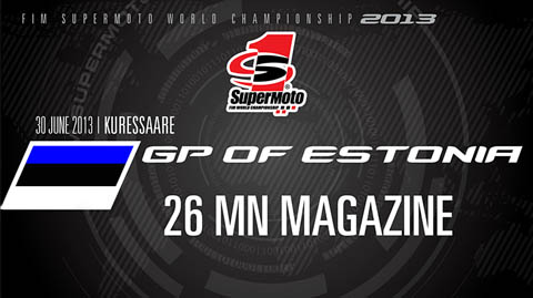 FREE TO WATCH – 26mn Magazine – Supermoto Round of Estonia