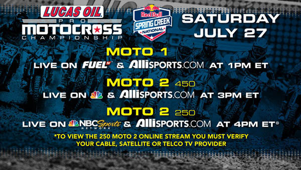 2013 Red Bull Spring Creek National  – Live