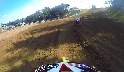 Michael Mosiman onboard at 2013 Junior World Championships