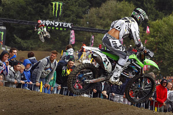 Top three moto finish for Gautier Paulin on his GP comeback