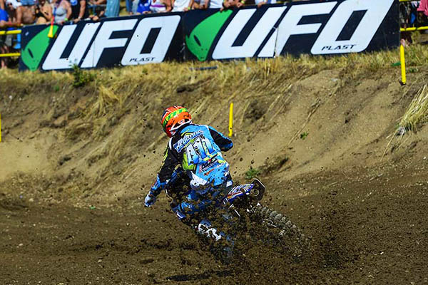 Guillod and Dercourt EMX250 and EMX125 winners in Loket
