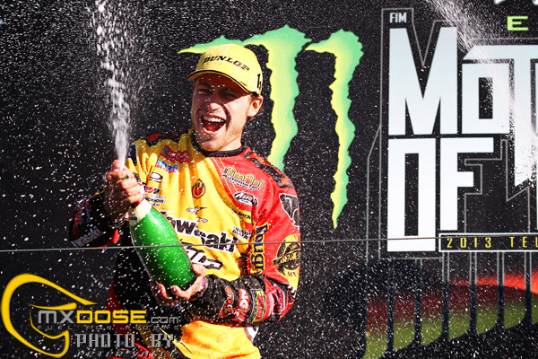 Gold for Jeremy Van Horebeek at the Motocross of Nations