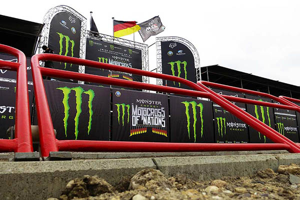 The 2013 Monster Energy FIM MXoN is about to start at Teutschenthal