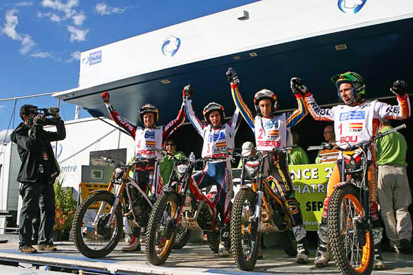 Spain Trial Team reign in 2013