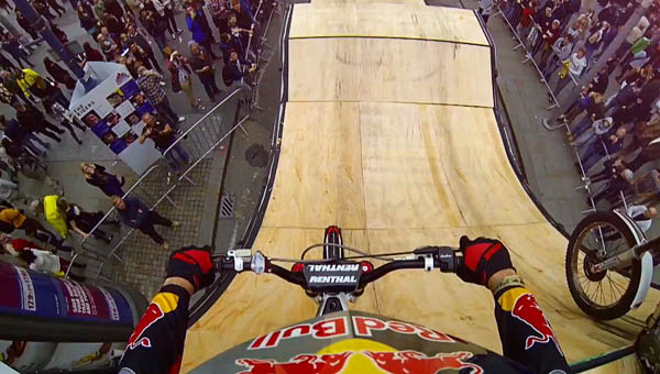Urban trial riders in Manchester – Onboard