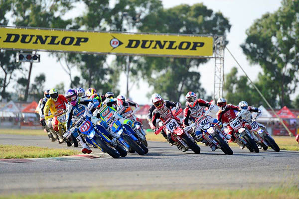 Triscina gets ready for the penultimate Supermoto GP