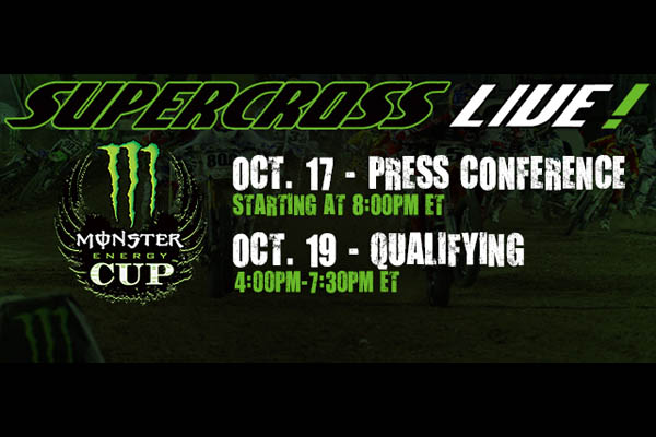 Monster Energy Cup Qualifications – Live