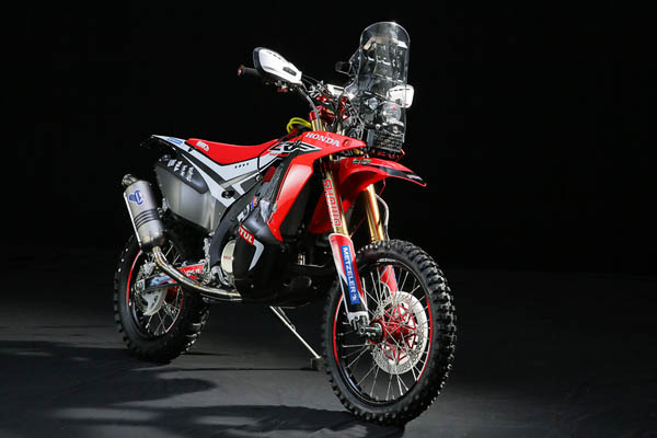 The new Honda CRF450 RALLY