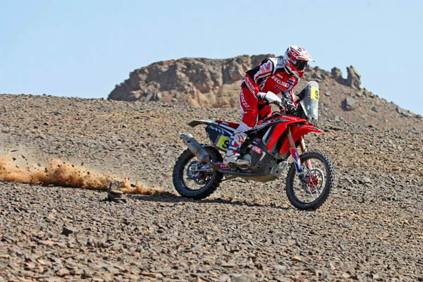 Sam Sunderland prepares for Dakar 2014