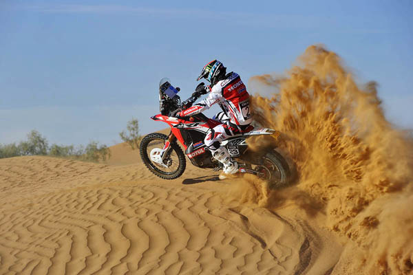 HRC all set for the OiLibya Morocco Rally