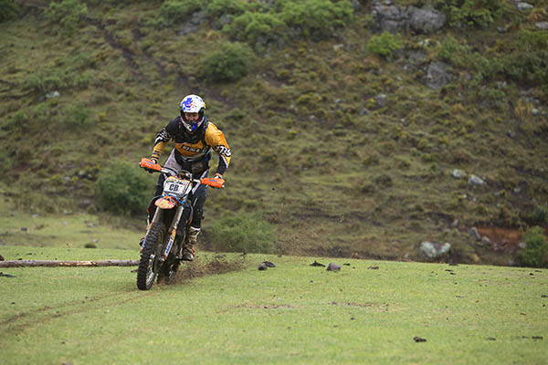 Day 2 of the 2013 Roof of Africa and it’s a wet race!