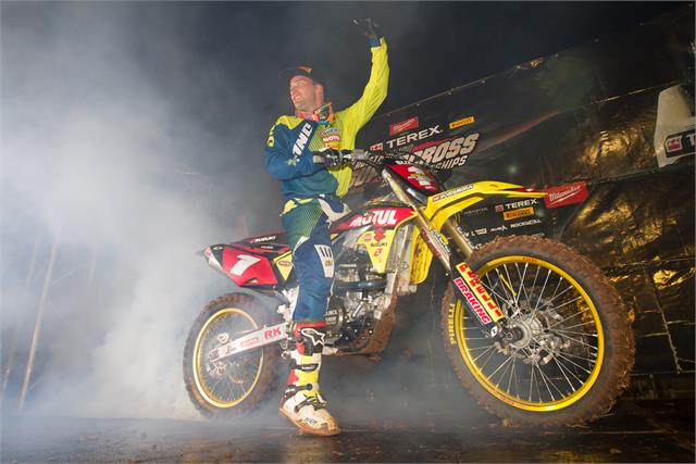 Matt Moss clinched the 2013 Australian Supercross Championship