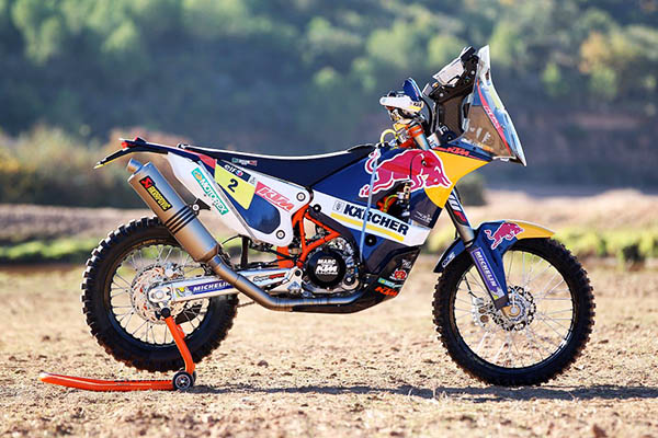 Inside KTM’s factory Dakar workshop