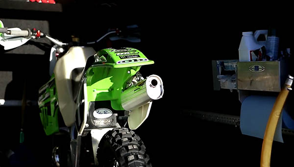 Destry Abbott’s KX500 Championship Bike