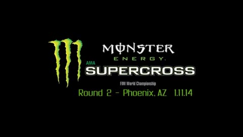 2014 AMA Supercross Phoenix – Animated Track Map