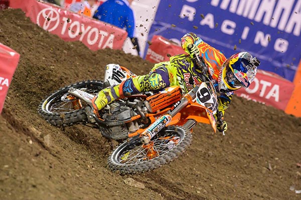 KTM Riders Excellent at Anaheim 1 Supercross